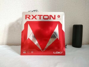 卓球　ラバー　LOKI RXTON 裏ソフト　黒