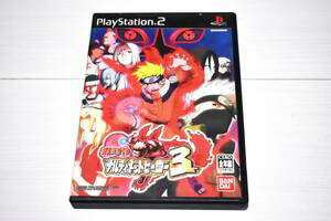 【送料込み・PS2ソフト】NARUTO -ナルト- ナルティメットヒーロー3