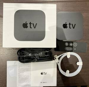 #10568 Apple TV アップル MR912J/A 32GB 第4世代 通電のみ確認