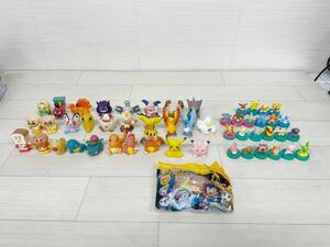 [ML9214-7]1円〜！ポケモン　ソフビ　指人形　まとめ　おまけアンパンマン　