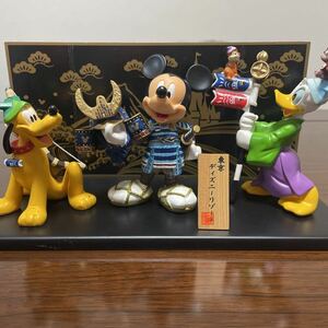 東京ディズニーリゾート限定　五月人形　ミッキー　プルート　ドナルドダック　　箱無し　美品　箱無し