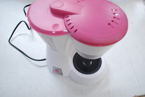 【ジャンク品】【付属品無し】BRUNO ブルーノ 4 カップ コーヒーメーカー My Little シリーズ ピンク BOE046