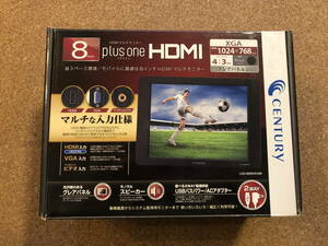 【開封済未使用】Century センチュリー 8インチHDMIマルチモニター plus one HDMI（LCD-8000VH2）