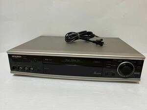 MITSUBISHI video cassette recorder 2000 year made HV-SX200 electrification verification only junk video deck Junk 