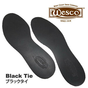 ★ウエスコ 純正 レザー中敷▼ブラックタイ／サイズ 7▼ブーツサイズ 7~7.5 用▼USA製 WESCO インサート/インソール▼