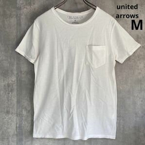 ユナイテッドアローズ united arrows Tシャツ M 綿100%の画像1