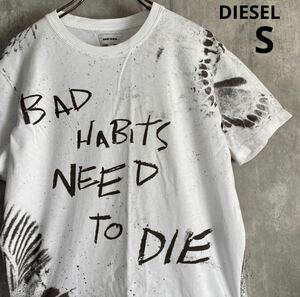 ディーゼル　DIESEL Tシャツ　S 綿100%