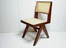 ピエール・ジャンヌレ PH25 ダイニングチェア Pierre Jeanneret アームレスチェア リプロダクト 名作椅子 直接引取り可 23124_画像10