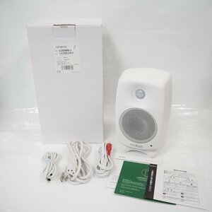 Th509791 ジェネレック スピーカー G Twoアクティブ・スピーカー G Two G2BWM G2BWM-1 ホワイト GENELEC 超美品・中古