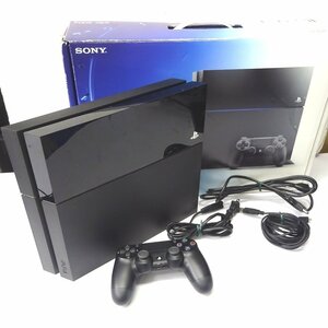 Ft1152551 ソニー ゲームハード Playstation4 PS4 500GB CUH-1100A ジェットブラック sony 中古