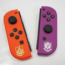 Th949781 任天堂 ニンテンドー スイッチ Switch 有機EL スカーレット・バイオレットエディション HEG-S-KEAAA Nintendo 美品・中古_画像4