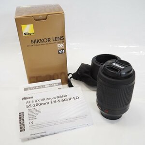 Th950972 ニコン レンズ AF-S DX VR Zoom-Nikkor 55-200mm f/4-5.6G IF-ED Nikon 美品・中古