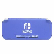 KR47711 任天堂 ゲームハード ニンテンドースイッチ ライト 本体 HDH-S-BBZAA ブルー Nintendo 中古_画像3