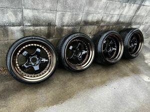 WORK MEISTER ワークマイスターS1 3P 18インチ　9.5J 10.5J 5H/114