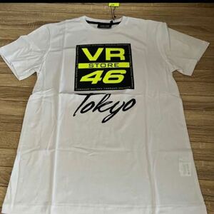 送料無料！●新品タグ付●VR46 東京限定 バレンティーノロッシ Tシャツ　M ホワイト