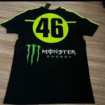 送料無料！●新品●YAMAHA VR46 バレンティーノロッシ モンスターエナジー Tシャツ_画像1