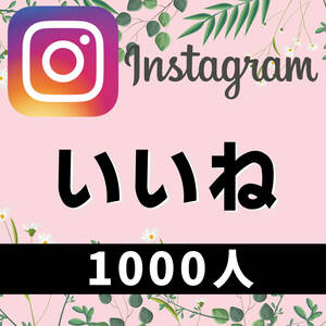 【オマケ付】Instagramいいね＋1000人プレゼント【増加ツールお渡しします】