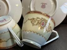 ◎希少美品 D309aa Noritake オールドノリタケ1955年　月桂樹N印　カップ＆ソーサー2客 同梱OK_画像3