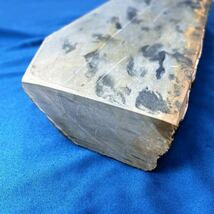 【高級品】天然砥石 1098g からす カラス 内曇 中砥石 仕上 刃物 理容 大工道具 鉋 調理 包丁_画像8