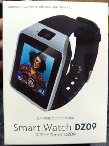 新品未開封　カメラ付きスマートウォッチDZ09　スマートウォッチ 腕時計 カメラ Android DZ bluetooth