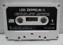 国内カセット レッド・ツェッペリン／LED ZEPPELIN 「サード／Ⅲ」歌詞カード欠品_画像6