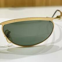 希少 RAYBAN/レイバン B&L W2568 艶消金色 メタルツイストオーバル USA ボシュロム アメリカ オールド ヴィンテージ サングラス　◆　8563_画像7