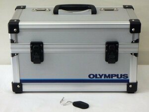 【OLYMPUS】オリンパス アルミ製 ハードケース カメラバッグ 鍵2本付き 中古【USED】