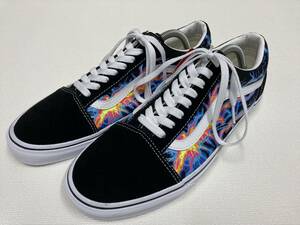 VANS OLD SKOOL 黒スエード GLOW スパーク US10.5 (28.5cm) バンズ オールドスクール アメリカ企画限定!!