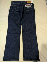 未使用品 リンス Levi's リーバイス 511 04511-2300 USA製 W34 BIG E デニムパンツ 即決_画像2