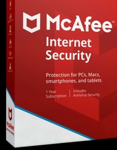 3台1年マカフィーインターネットセキュリティmcafee Internet Security ウイルスバスター日本語　最新　全Os対応