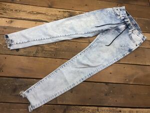 SURT × BIG JOHN стрейч легкий Denim брюки MXSR01Mwoshu Denim повреждение обработка обтягивающий sa-to Big John size XS