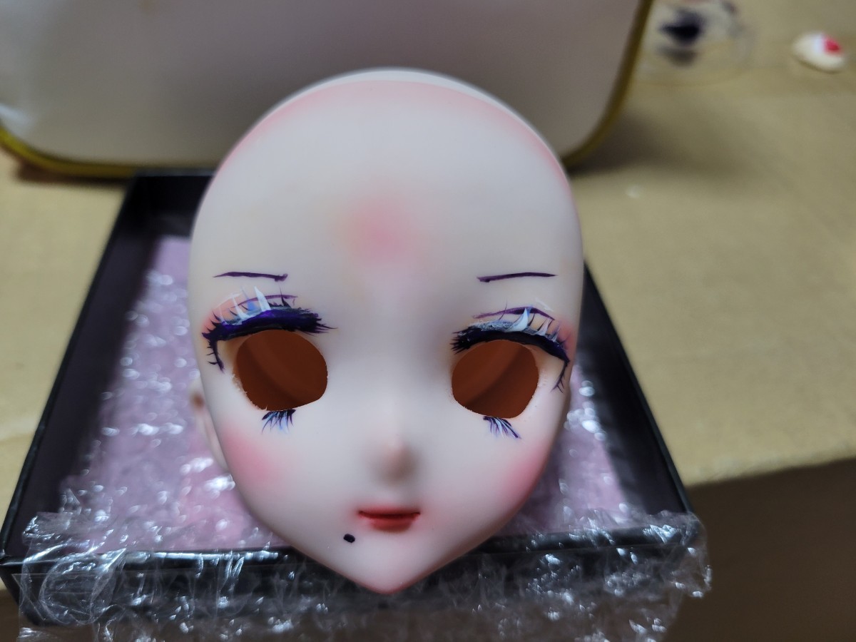 Голова DD-H-10 Custom (с глазами-кабошонами), кукла, персонаж куклы, изготовленная на заказ кукла, Основная часть