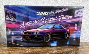 【新品】 INNO 1/64 日産 Nissan スカイライン GT-R (R34) Z-Tune ENDGAME オーストラリア限定モデル