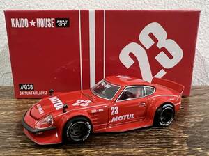 MINI-GT 1/64 街道ハウス ミニＧＴ　日産 フェアレディZ　 #23 赤