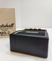 【Marshall】マーシャル　ギター　ミニアンプ　MS-2 Micro Amp 003JGHU33_画像6