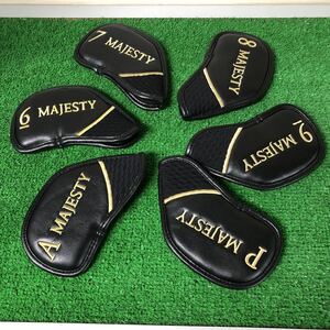  dead stock unused Majesty PlayStation geo iron cover MAJESTY Majesty Golf free shipping 