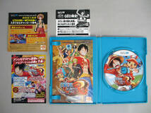 ★★f 任天堂 Nintendo WiiU ワンピース アンリミテッドワールド R レッド ONEPIECE UNLIMITED WORLD 尾田栄一郎 ソフト 美品 Wii U ☆★_画像2