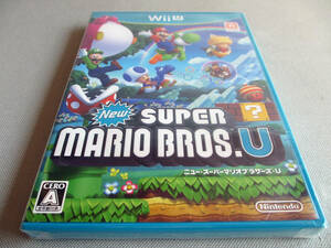 ☆☆★任天堂 Nintendo WiiU ニュー・スーパーマリオブラザーズ・U New SUPER MARIO BROS.U ルイージ 新品 未開封 未使用 ソフト Wii U☆★