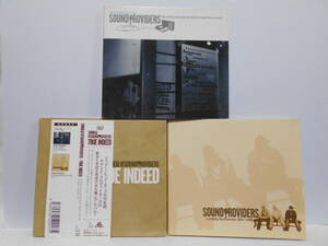 【3枚セット】Sound Providers / Looking Backwards , An Evening With The , True Indeed (帯、解説付き) CD