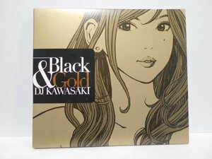 DJ KAWASAKI BLACK & GOLD CD ジャケット：江口寿史