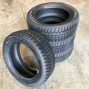 保管袋付 (AT005.7) 送料無料[4本セット] DUNLOP WINTERMAXX WM02 205/55R16 91S 2021年製造 室内保管 スタッドレス 205/55/16