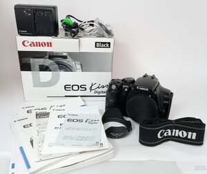 Canon キャノン EOS Kiss Digital Black ボディ　富5