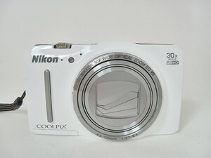 Nikon ニコン COOLPIX S9700 コンパクトデジタルカメラ ホワイト　小68