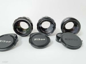 Nikon ニコン 単焦点 レンズ NIKKOR 50mm f/1.4 NIKKOR-S Auto f/1.4 50mm NIKKOR-S.C Auto f/1.4 50mm 小55