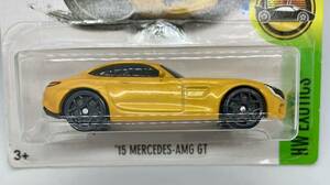 103// Hot Wheels ホットウィール ‘15 MERCEDES-BENZ AMG GT イエロー メルセデスベンツ