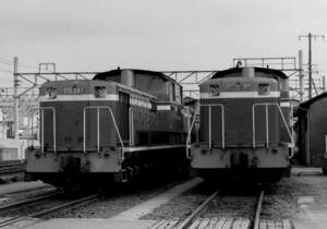 ◆◆ 【写真1枚】 DD51 6 & DD51 10　竜華機関区　KGサイズ　◆◆