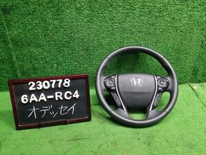 オデッセイ 6AA-RC4 ステアリングホイール 78501-T3V-J11ZB 自社品番230778