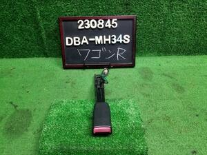 ワゴンＲ DBA-MH34S ドライバーシートベルトキャッチ　運転席シートベルトバックル 84910-72M10 自社品番230845