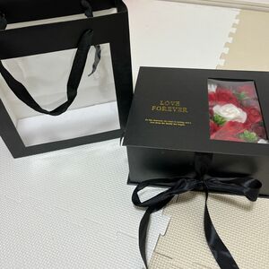 ラブレターケース　プレゼント　箱　贈り物　お花　ラッピングボックス