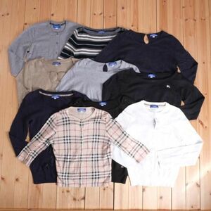 お得◆BURBERRY BLUE LABEL◆バーバリーブルーレーベル◆レディース　女性用　トップス　長袖　おまとめ１０点セット　[38/M] br07016380